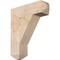 Ekena Millwork Traditional Craftsman Smooth Bracket, Douglas Fir, 5 1/2"W x 20"D x 24"H BKT06X20X24TRA04SDF - alternate 1